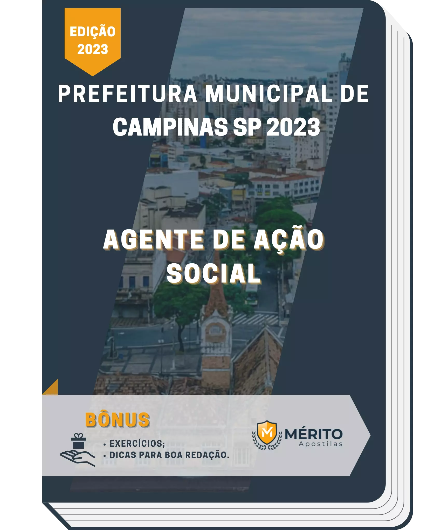 Apostila Agente de Ação Social Prefeitura de Campinas SP 2023