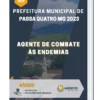 Apostila Agente de Combate às Endemias Prefeitura de Passa Quatro MG 2023