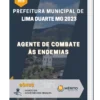 Apostila Agente de Combate às Endemias Prefeitura de Lima Duarte MG 2023