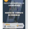 Apostila Agente de Combate às Endemias Prefeitura de Lucena RS 2023