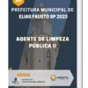 Apostila Agente de Limpeza Pública II Prefeitura de Elias Fausto SP 2023
