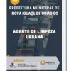 Apostila Agente de Limpeza Urbana Prefeitura de Nova Iguaçu de Goiás GO 2023