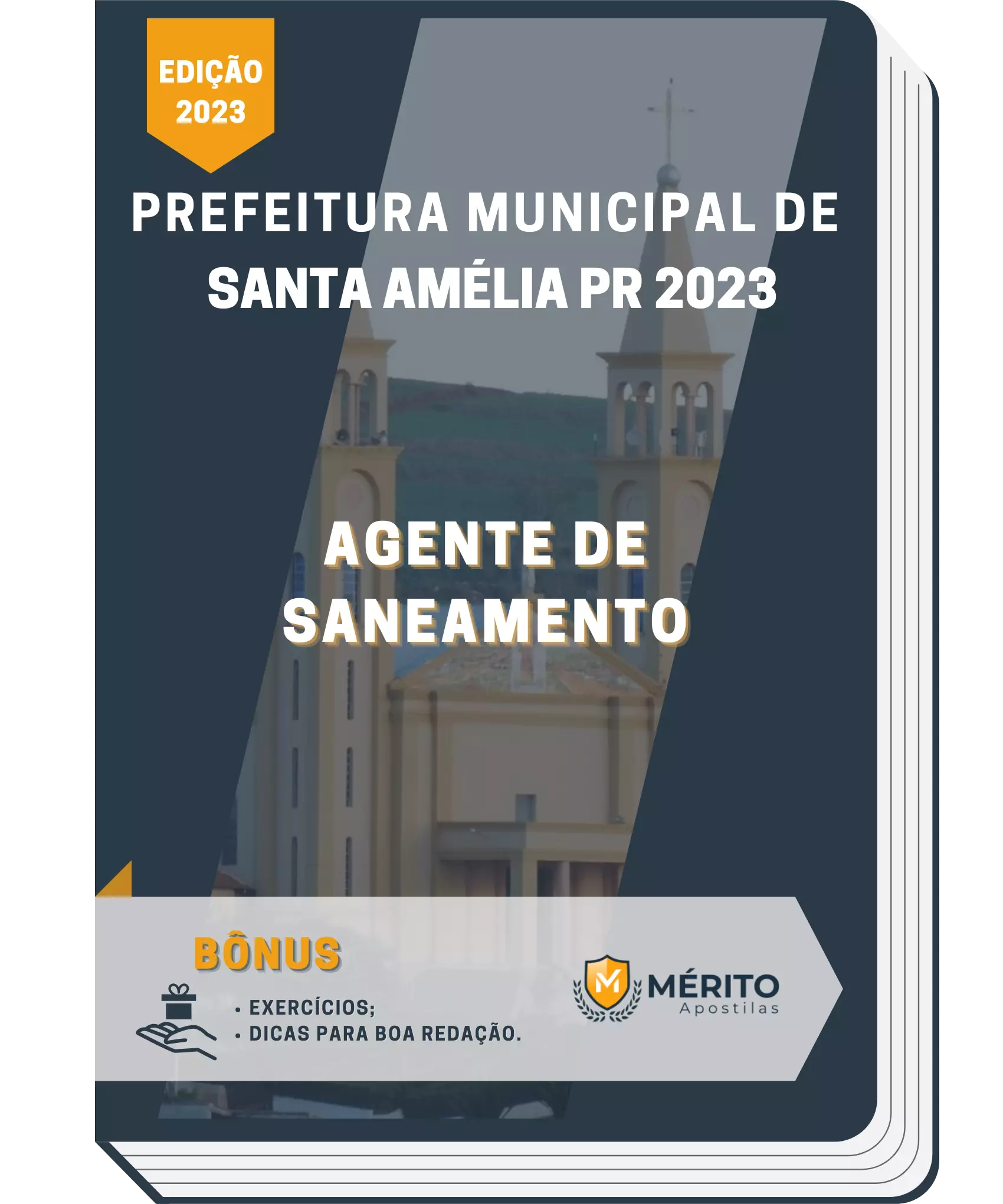 Apostila Agente de Saneamento Prefeitura de Santa Amélia PR 2023