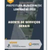Apostila Agente de Serviços Gerais Prefeitura de Lontras SC 2023