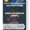 Apostila Agente de Serviços Gerais Prefeitura de Nova Trento SC 2023