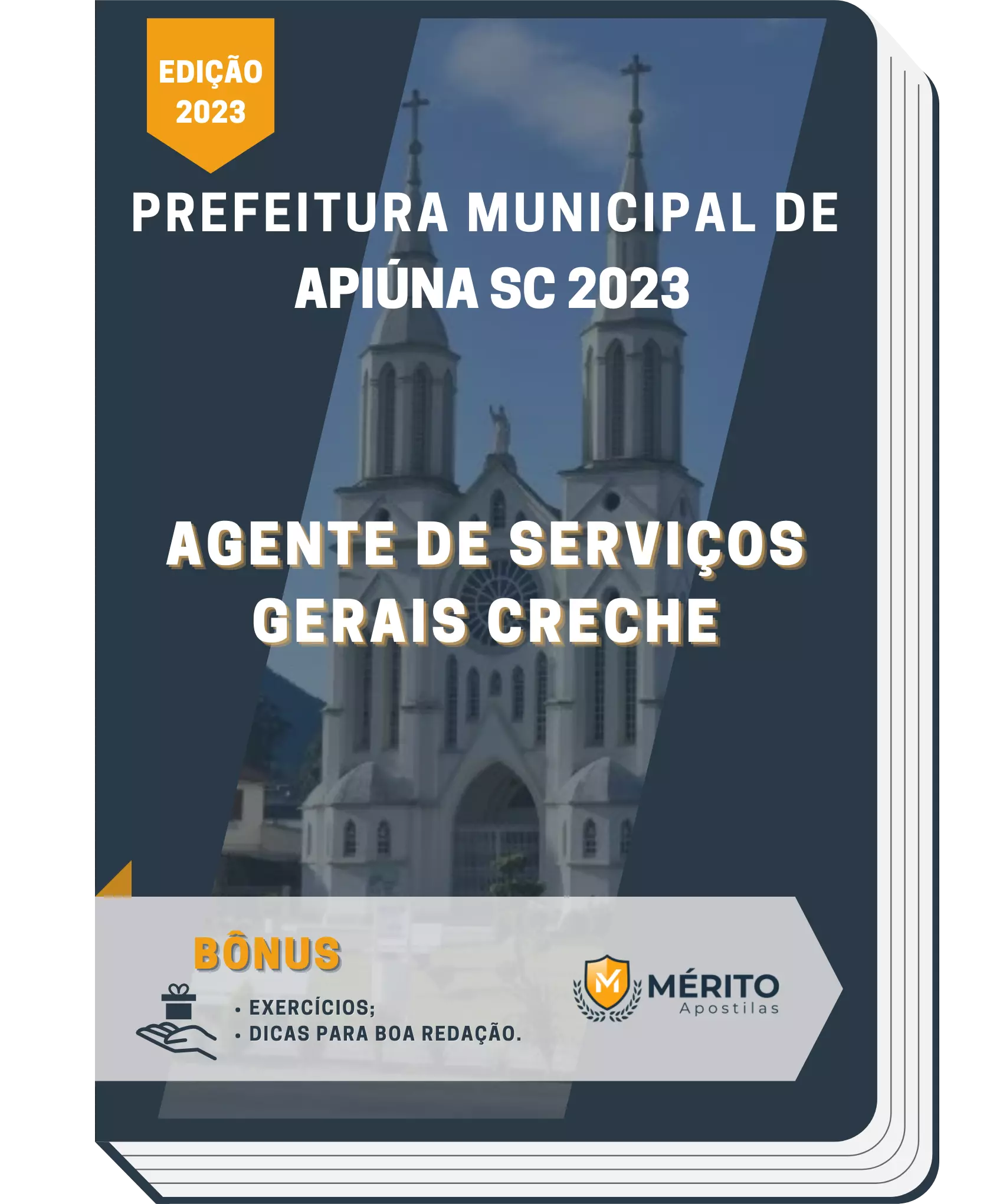Apostila Agente de Serviços Gerais Creche Prefeitura de Apiúna SC 2023