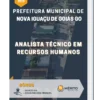 Apostila Analista Técnico em Recursos Humanos Prefeitura de Nova Iguaçu de Goiás GO 2023