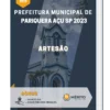 Apostila Artesão Prefeitura de Pariquera Açu SP 2023