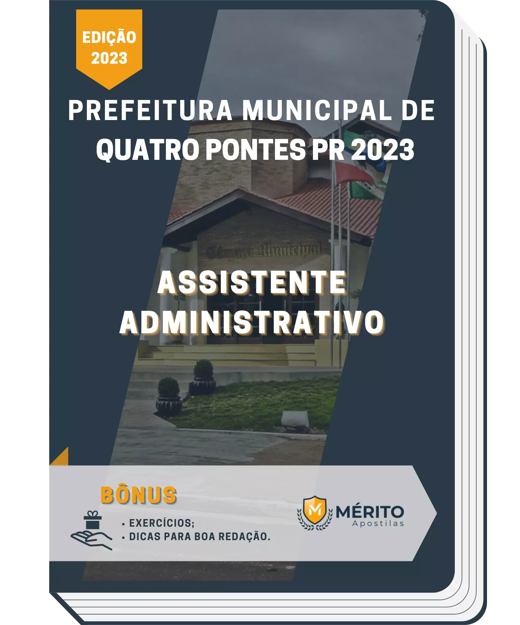 Apostila Assistente Administrativo Prefeitura de Quatro Pontes PR 2023