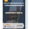 Apostila Assistente Social Prefeitura de Flórida Paulista SP 2023