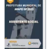 Apostila Assistente Social Prefeitura de Arapeí SP 2023