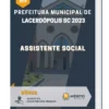 Apostila Assistente Social Prefeitura de Lacerdópolis SC 2023