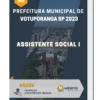 Apostila Assistente Social I Prefeitura de Votuporanga SP 2023