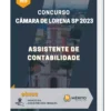 Apostila Assistente de Contabilidade Concurso Câmara de Lorena SP 2023