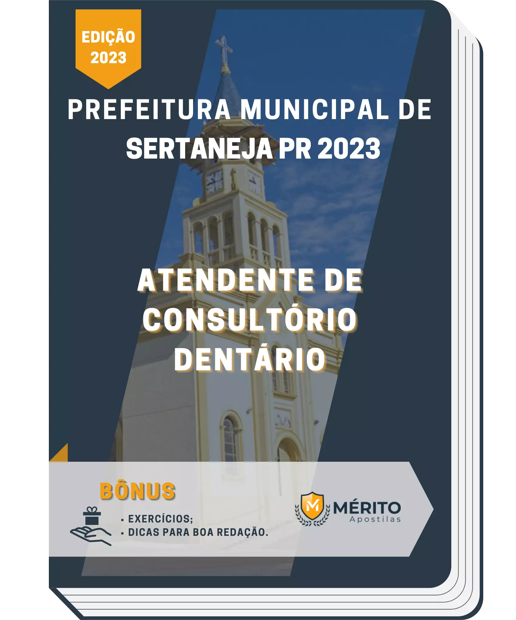 Apostila Atendente de Consultório Dentário Prefeitura de Sertaneja PR 2023