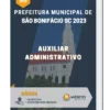 Apostila Auxiliar Administrativo Prefeitura de São Bonifácio SC 2023