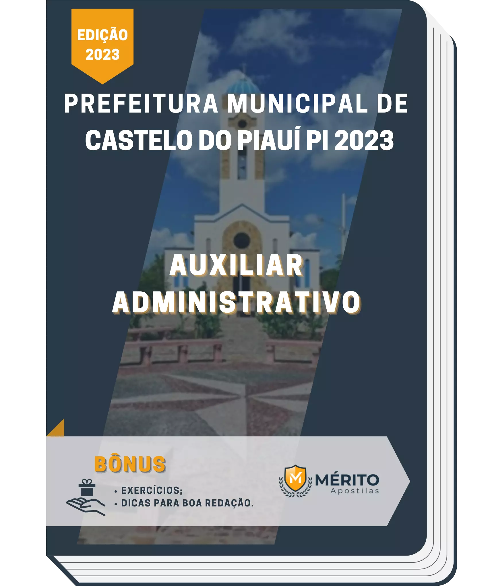 Apostila Auxiliar Administrativo Prefeitura de Castelo do Piauí PI 2023