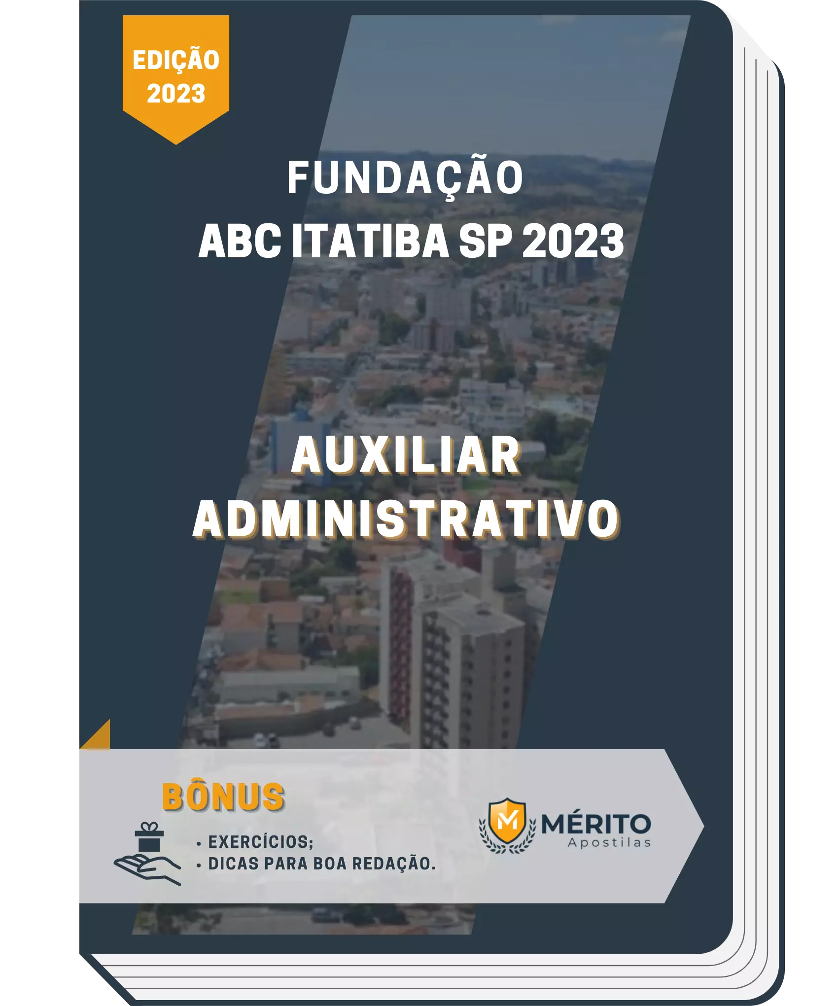Apostila Auxiliar Administrativo Fundação do ABC Itatiba SP 2023