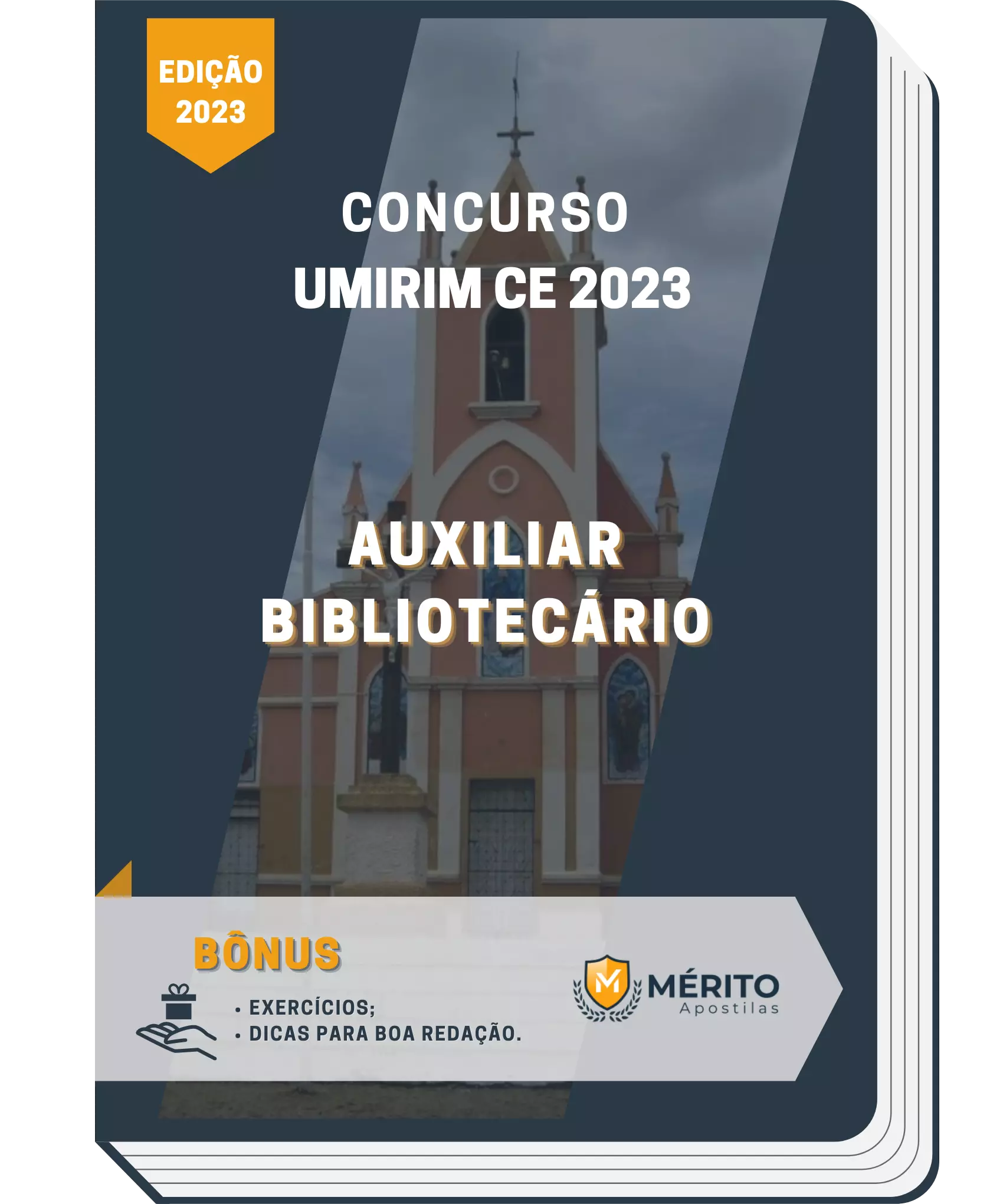 Apostila Auxiliar Bibliotecário Concurso Umirim CE 2023