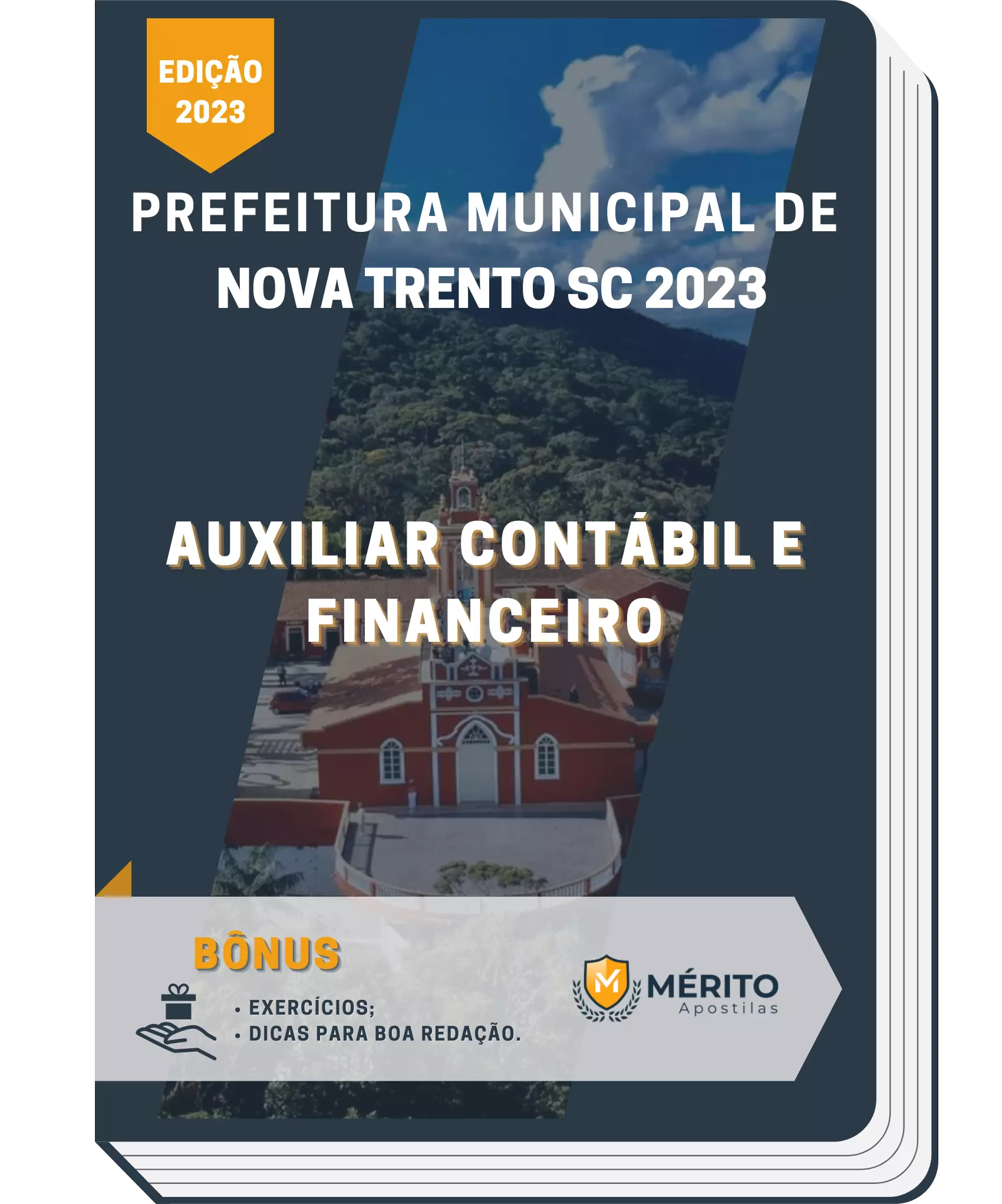 Apostila Auxiliar Contábil e Financeiro Prefeitura de Nova Trento SC 2023