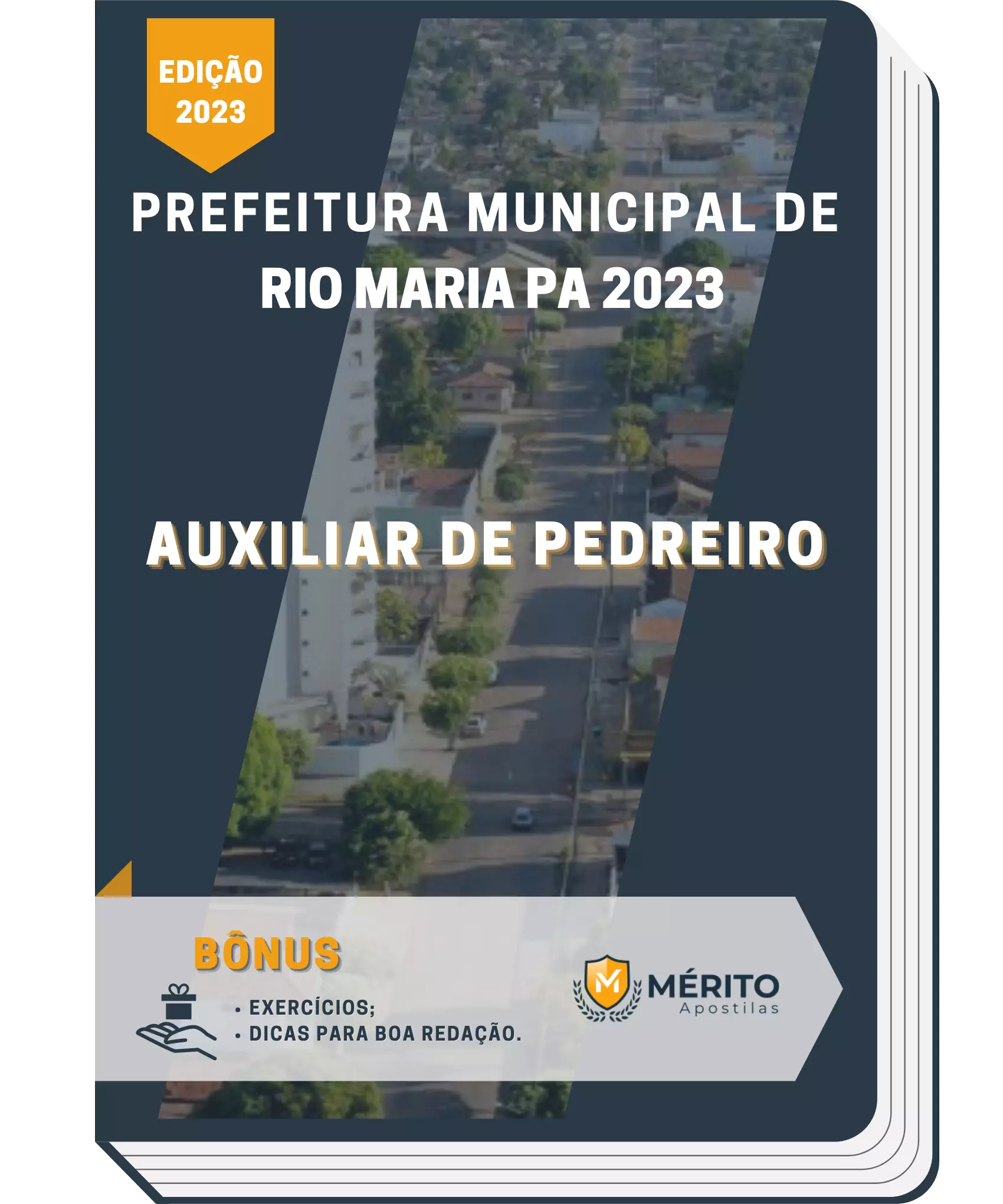 Apostila Auxiliar De Pedreiro Prefeitura de Rio Maria PA 2023