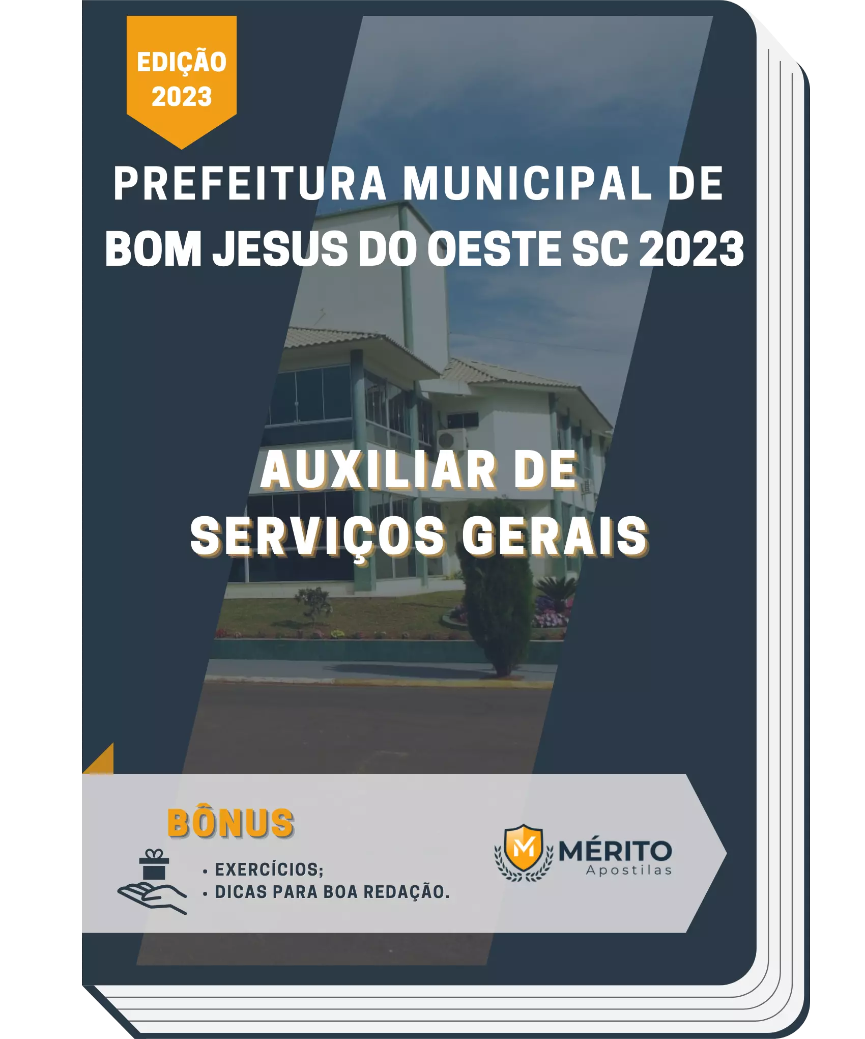 Apostila Auxiliar De Serviços Gerais Prefeitura de Bom Jesus do Oeste SC 2023