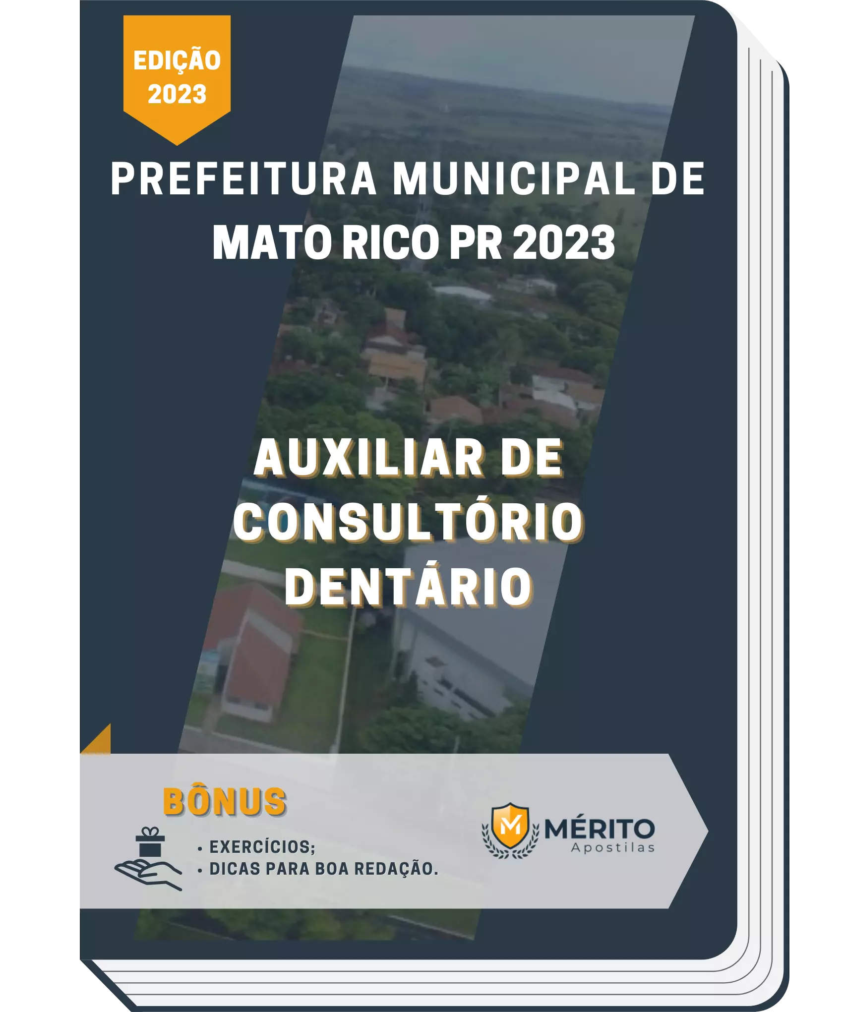 Apostila Auxiliar de Consultório Dentário Prefeitura de Mato Rico PR 2023