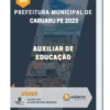 Apostila Auxiliar de Educação Prefeitura de Caruaru PE 2023