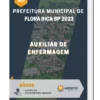 Apostila Auxiliar de Enfermagem Prefeitura de Flora Rica SP 2023