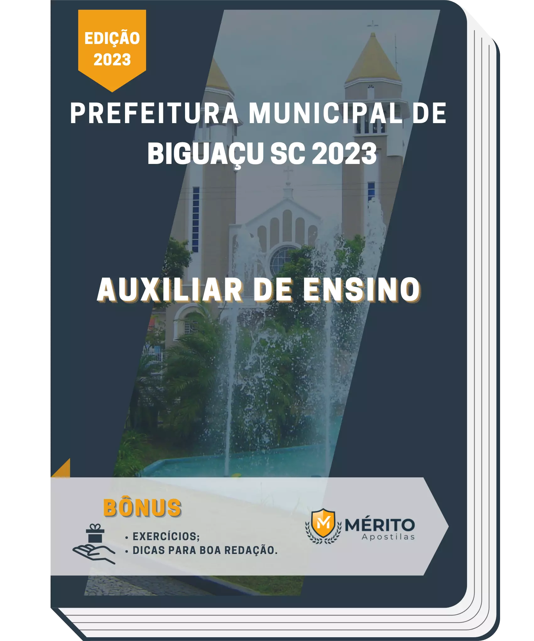 Apostila Auxiliar de Ensino Prefeitura de Biguaçu SC 2023