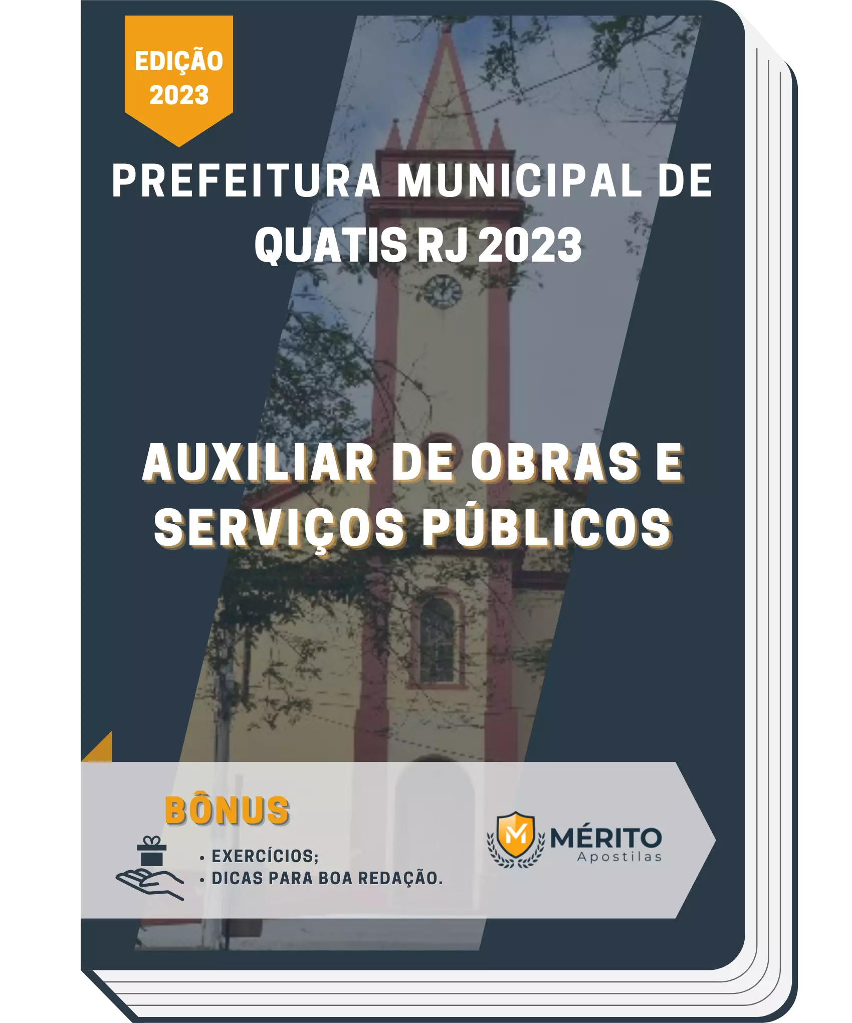 Apostila Auxiliar de Obras e Serviços Públicos Prefeitura de Quatis RJ 2023