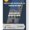 Apostila Auxiliar de Odontologia Prefeitura de Itapeva SP 2023