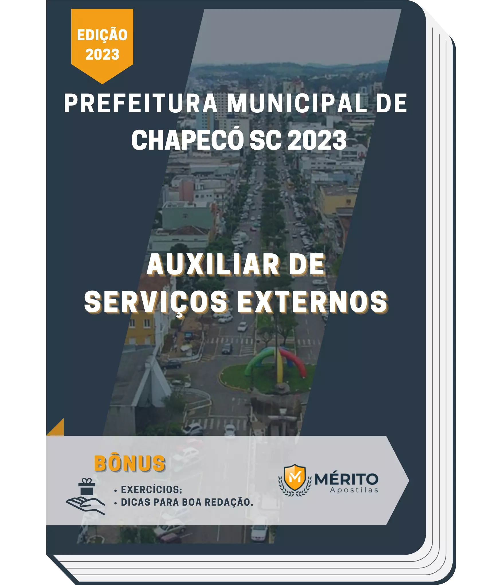 Apostila Auxiliar de Serviços Externos Prefeitura de Chapecó SC 2023