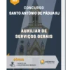 Apostila Auxiliar de Serviços Gerais Concurso Santo Antônio de Pádua RJ