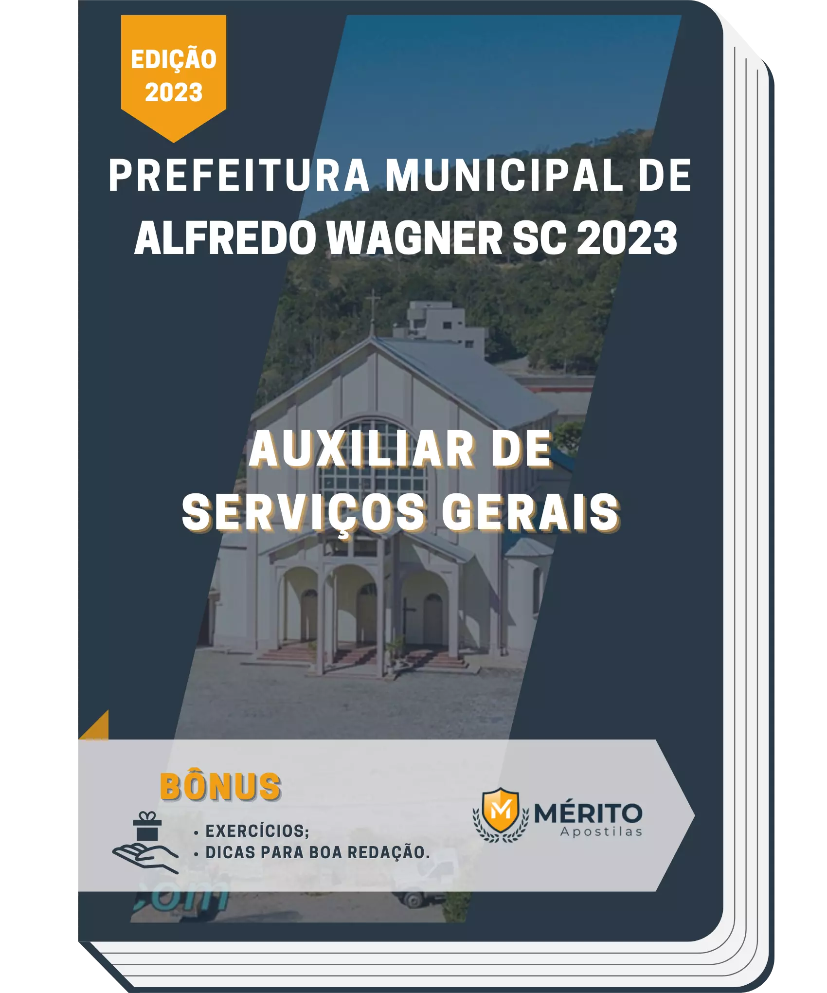 Apostila Auxiliar de Serviços Gerais Prefeitura de Alfredo Wagner SC 2023