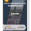 Apostila Biólogo Prefeitura de Ourinhos SP 2023