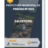 Apostila Calceteiro Prefeitura de Piracaia SP 2023