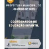 Apostila Coordenador de Educação Infantil Prefeitura de Glicério SP 2023