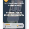 Apostila Coordenador de Ensino Fundamental Prefeitura de Glicério SP 2023