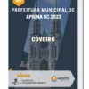 Apostila Coveiro Prefeitura de Apiúna SC 2023