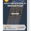 Apostila Coveiro Prefeitura de Imaculada PB 2023
