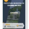 Apostila Coveiro Prefeitura de Caxambu MG 2023