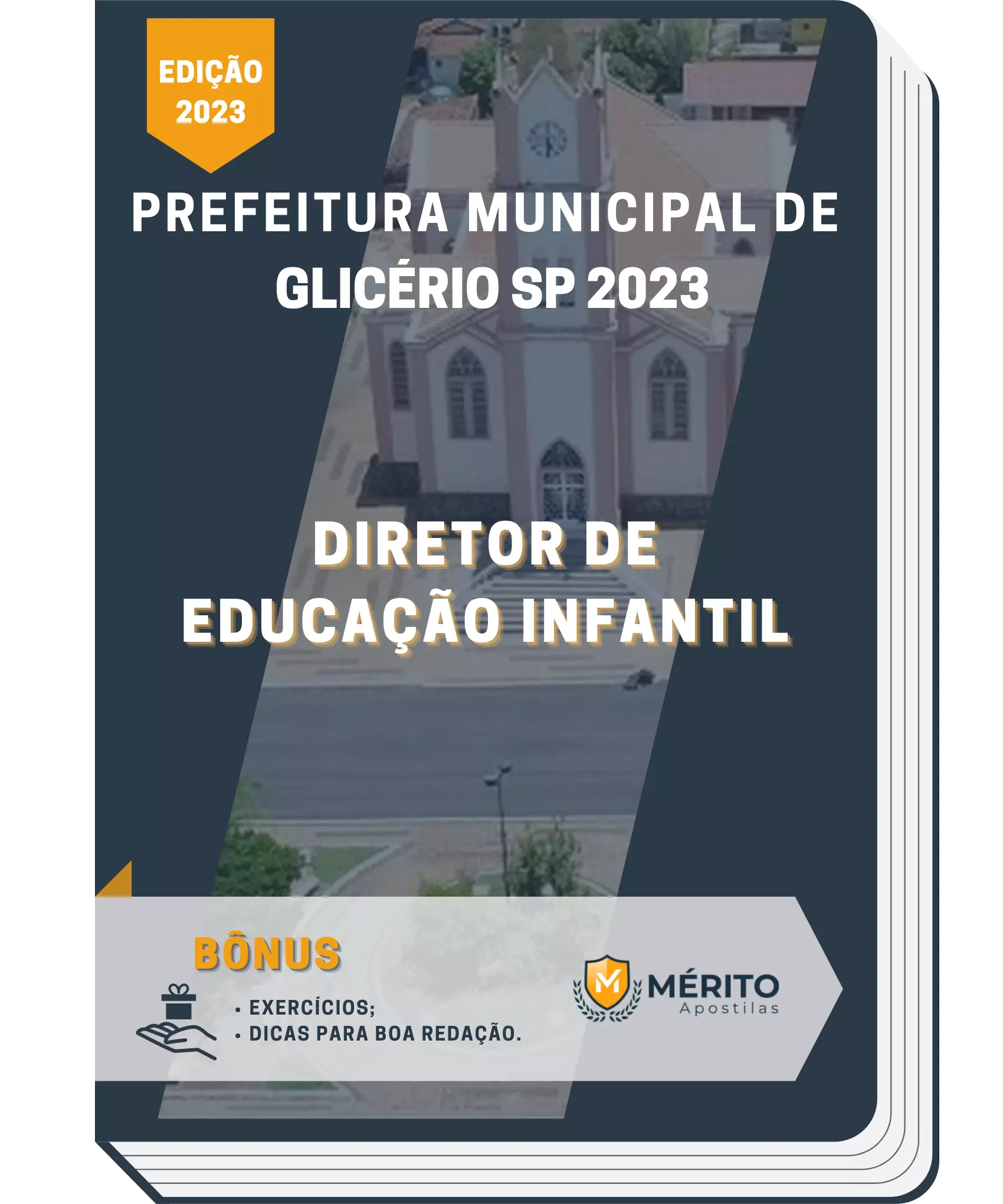 Apostila Diretor de Educação Infantil Prefeitura de Glicério SP 2023