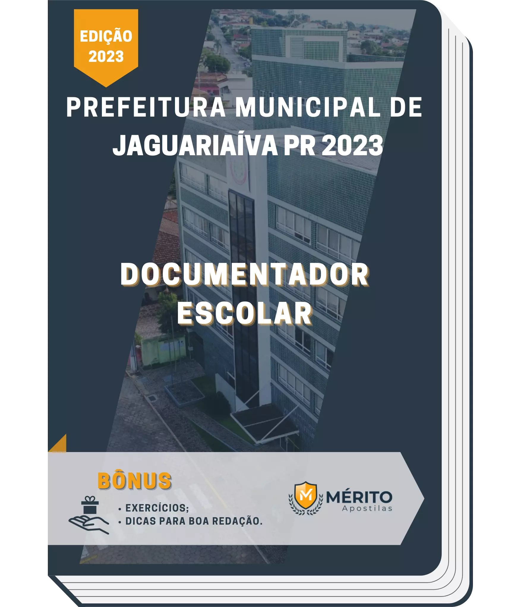 Apostila Documentador Escolar Prefeitura de Jaguariaíva PR 2023