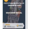 Apostila Educador Social Prefeitura de Capivari SP 2023