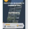 Apostila Eletricista Prefeitura de Caieiras SP 2023