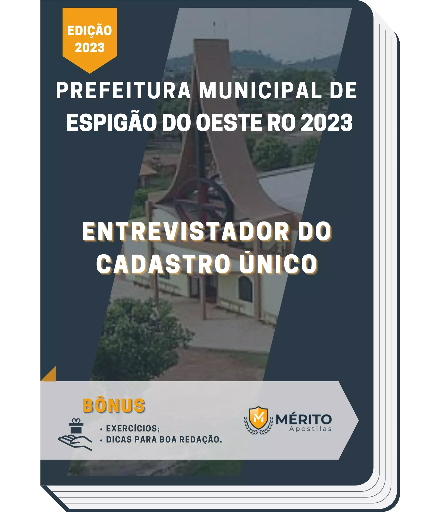 Apostila Entrevistador Do Cadastro Único Prefeitura de Espigão do Oeste RO 2023