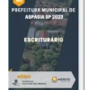 Apostila Escriturário Prefeitura de Aspásia SP 2023