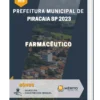 Apostila Farmacêutico Prefeitura de Piracaia SP 2023