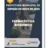 Apostila Farmacêutico Bioquímico Prefeitura de Espigão do Oeste RO 2023